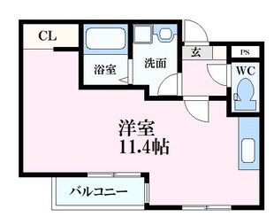 セブンプロート草津浜町の物件間取画像